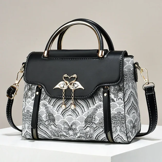 Designer Leather Shoulder Bag