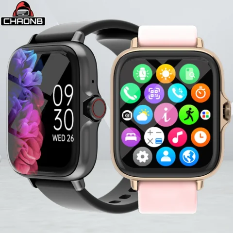 Smartwatch for Fitness – Sports Watch with Music Control, Phone Calls, Pedometer & Health Tracking for iPhone & Android