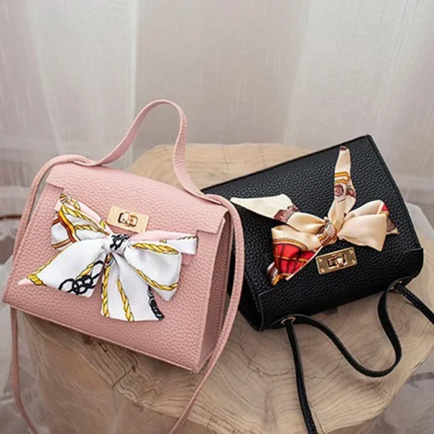 Silk Scarf Handbags for Women – 2025 Small Designer Shoulder Bags - Image 2