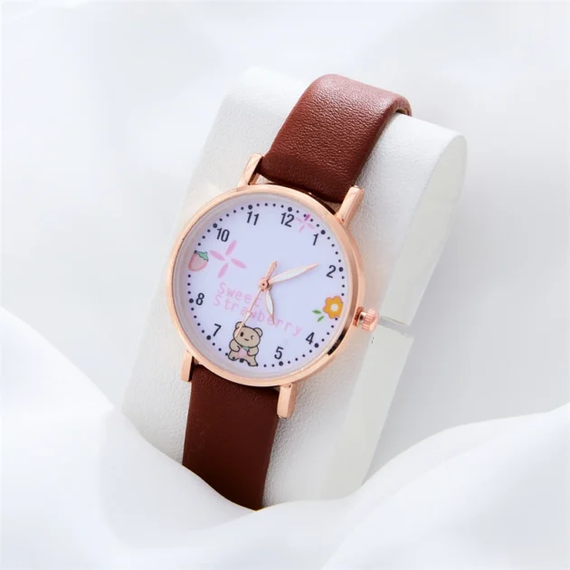 Cute Bear Girls Quartz Watch