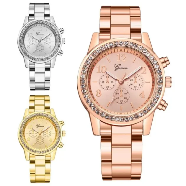 Luxury Bracelet Watch Set for Women – Two-Piece Gift Combo with Elegant Design for Fashion & Foreign Trade - Image 2