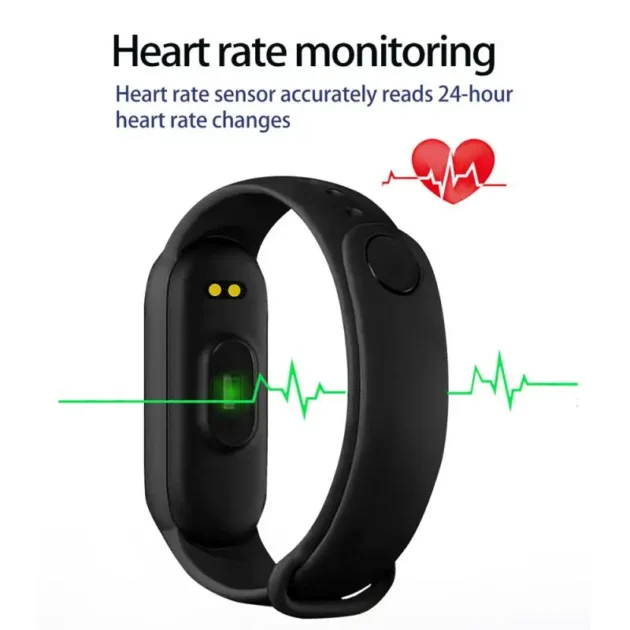 Fitness Smart Bracelet Watch – M6 Waterproof Sports Band with Heart Rate & Blood Pressure Monitor for Men & Women - Image 5