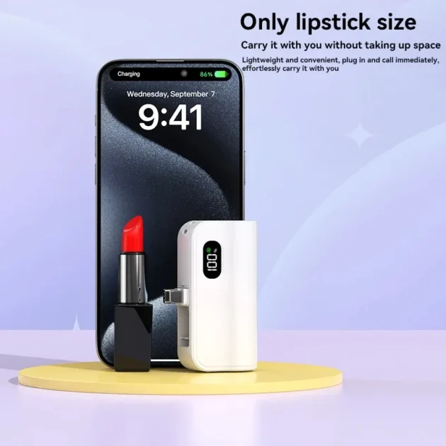 50000mAh High Capacity Portable Power Bank – Fast Charging Xiaomi Mini Powerbank with Digital Display for iPhone & Samsung - Image 3