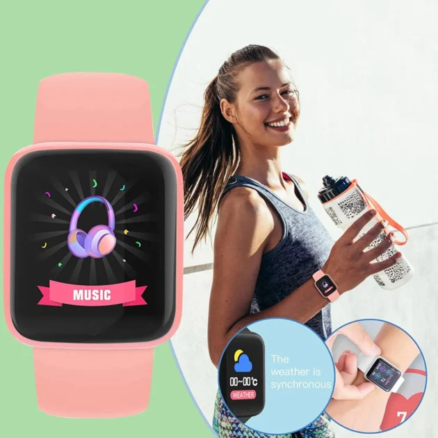 Bluetooth Fitness Smartwatch – Y68 D20 Watch for Men & Women with Music Control, Sleep Monitor, and Sports Tracking - Image 5