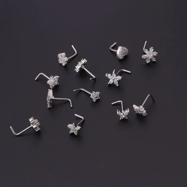 20G Stainless Steel Nose Pin – Classic Piercing Jewelry for Women and Girls - Image 5