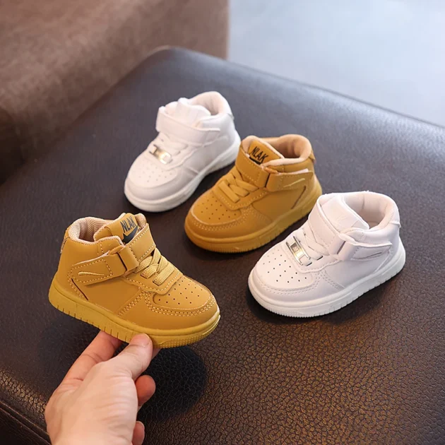 Baby Running Shoes – 2025 Mid-Cut Non-Slip Casual Sneakers - Image 4