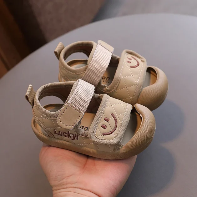 Sandals for 1 Year Old – 2025 Soft Sole Toddler Beach Shoes - Image 4
