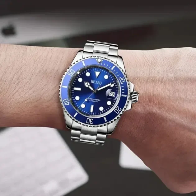 Luxury Business Quartz Watch for Men – Geneva Sport Watch with Calendar Function - Image 4