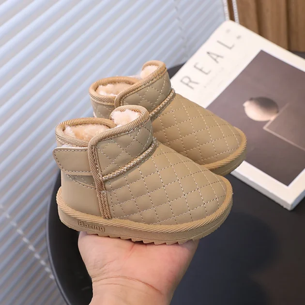 Baby Winter Boots Velvet Cotton Toddler Shoes for Girls - Image 3